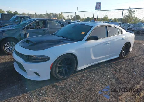 2021 Dodge Charger R/T Rwd из США, поврежденный, VIN 2C3CDXCT4MH588104